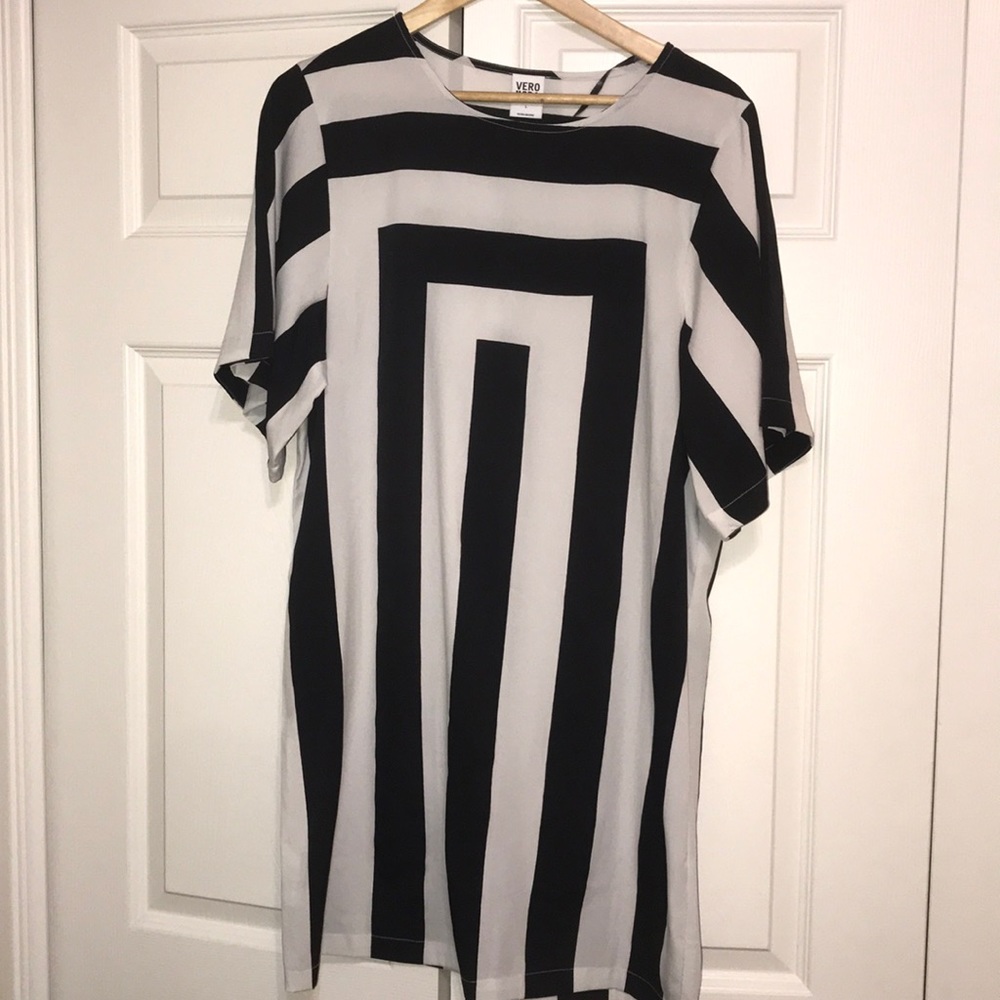 Black and White Dress